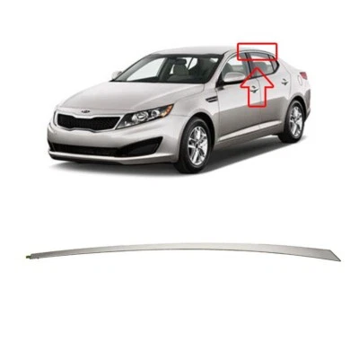 Marco de puerta trasera izquierda moldura cromada OEM 838502T000 para KIA OPTIMA 2011-2015 Foto 1 de 3