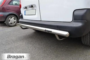 Stoßstange hinten passend für Ford Transit MK8 2014+ Edelstahl Nudge Zubehör - Bild 1 von 4