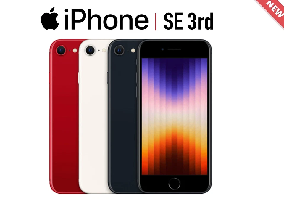 Nuevo Apple iPhone SE 3ª Generación (2022) 64GB 128GB 256 Desbloqueado AT&T T-Mobile Verizon Foto 1 de 4