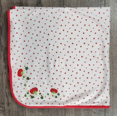 女宝宝全新 Gymboree Does Your Garden Grow 番茄婴儿襁褓毯 — 第 1/4 张图片