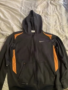 NIKE Therma-Fit Zip Up Hoodie M 10/12 - Picture 1 of 5