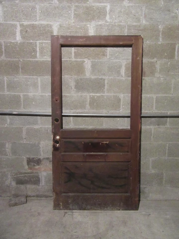 ~ BIG VICTORIAN DOOR ~ 42 X 82.75 ~ ARCHITECTURAL SALVAGE ~ Cover