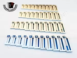 Set of Reeds For Cromatic Diatonic Accordion TIPO A MANO G-C (SOL-DO) - Picture 1 of 7