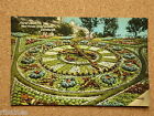 Vintage Postcard: Floral Clock West Princes Street Gardens Edinburgh, Valentine