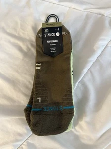 Stance Performance Mid Cushion Tab Height Infiknit Socks 3 Pair Large 9-13 - Picture 1 of 11