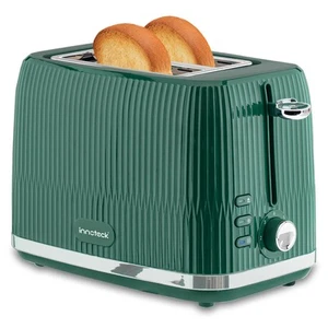 Innoteck Kitchen Pro 2-Scheiben-Toaster, grün - Bild 1 von 10