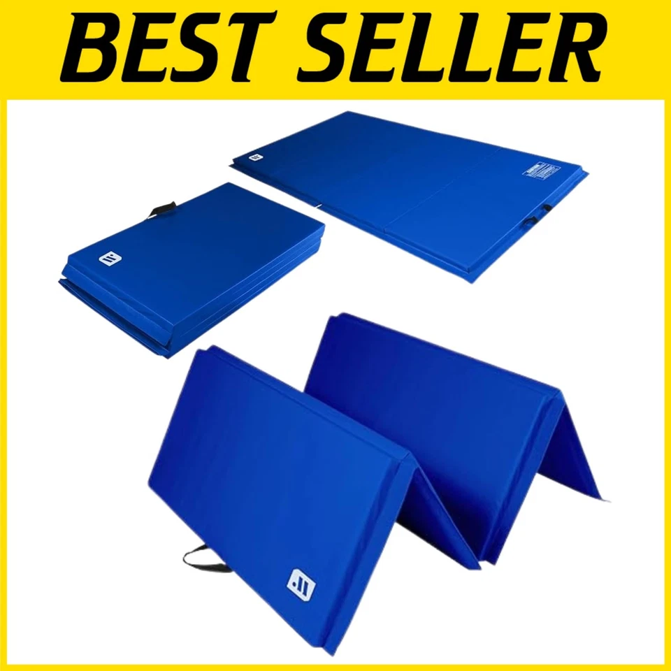 All Purpose Fitness Mat - 4x8 ft - Yoga, Pilates - Image 1 of 4