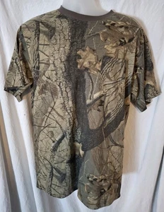 Red Head Shirt Realtree Hardwood 20-200 Camouflage Hunting Vintage Men Large L - Picture 1 of 5