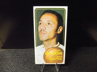 1970-71 Topps Baloncesto #80 Lenny Wilkens Seattle Excelente Foto 1 de 2
