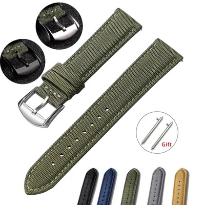 NATO Style Nylon Watch Straps - Fits Most Popular Watch Models (20mm/22mm) - Image 1 of 4