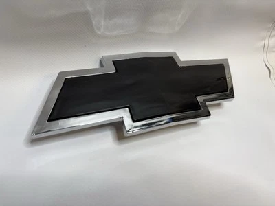 Chevy Silverado 2500 3500 Hd 2001-2002 emblema cromo negro Foto 1 de 4