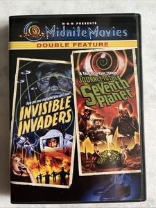 Invisible Invaders (1959)/Seventh Planet (1962) DVD MGM Midnight Movies Rare OOP - Picture 1 of 3