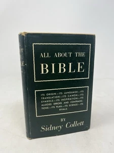 All About the Bible by Sidney Collett HB/DJ - Picture 1 of 14