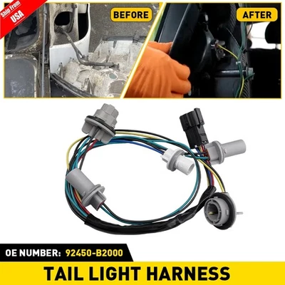 Arnés de lámpara trasera 92450-B2000 izquierda o derecha nuevo sin LED para Kia Soul EV 2015-2019 Foto 1 de 4