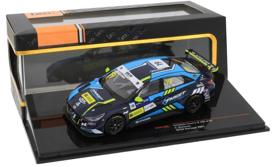 IXOMODELS,HYUNDAI Elantra N TCR #19 WTCR Portugal 2021, 1/43, IXOGTM158B Foto 1 de 1