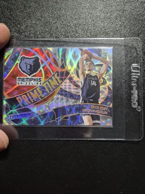 2024-25 Panini Revolution Zach Edey Primetime Performer SSP Estuche Hit Foto 1 de 2