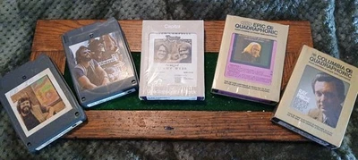 (5) quadraphonic 8 track Tape Lot ! ALL NEAR MINT ! SERVICED! Foto 1 de 4