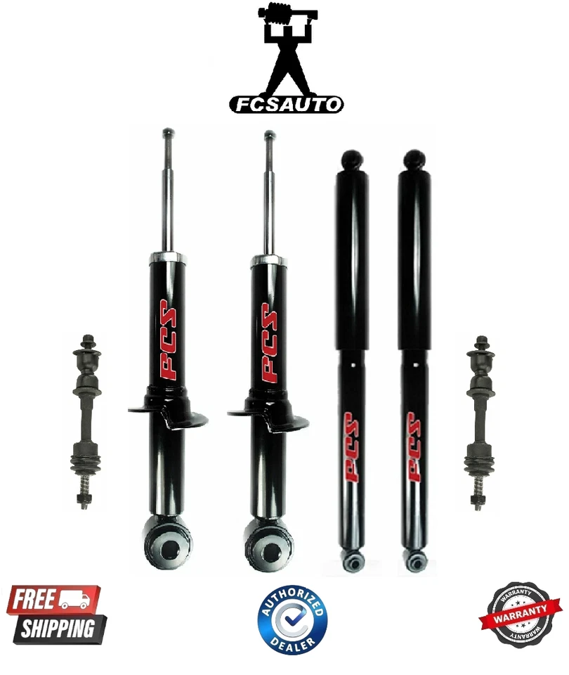 Conjunto completo de amortiguador delantero y trasero con barra estabilizadora para Ford F-150 05-08 Foto 1 de 1