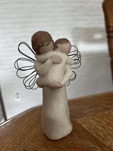 Willow Tree Angel's Embrace Figurine by Susan Lordi 2002 Demdaco Approx 4 1/2" - Picture 1 of 3