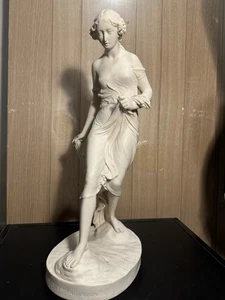 Rare Edward William Wyon “the Stepping Stones” Statue - Picture 1 of 24