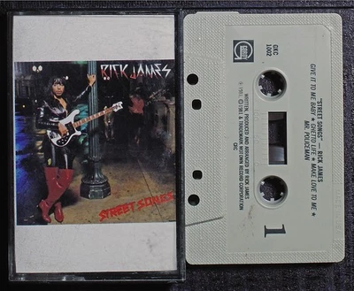 Rick James - Street Songs - MC Cassette [NH20068] USA Foto 1 de 4