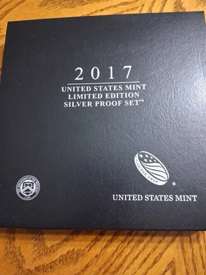 2017 US Mint Limited Edition Silver Proof Set w/ American Eagle OGP/COA Amazing  - Image 1 of 4