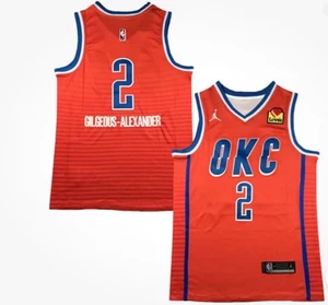 Maglia Uomo Jordan Oklahoma City Thunder Gilgeous Alexander #2 Tg:52 - Foto 1 di 5