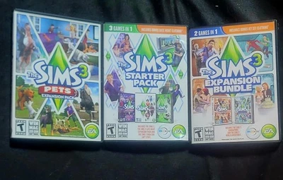 Los Sims 3 Starter Pack: Late Night & High End Loft & Pets & Generations & W.A. Foto 1 de 4