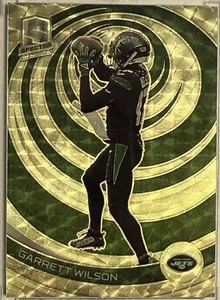 GARRETT WILSON2023 Panini Spectra 76 Gold Vinyl Prizm #1/1 One Of One Jets - Picture 1 of 2