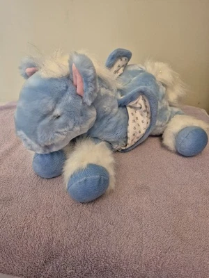 Peluche de colección 17" Animal Alley Blue Pegasus Horse Toys R Us 2000 COMMONWEALTH Foto 1 de 4