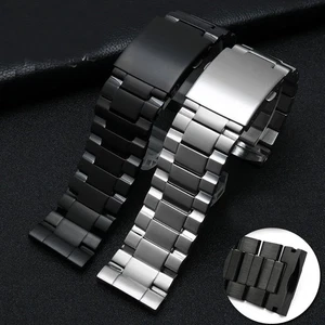 Stainless Steel Watch Strap for Diesel DZ4318 DZ4323 26mm Solid Metal Wristband - Picture 1 of 26