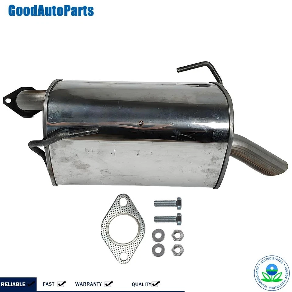 Silenciador de escape trasero de acero inoxidable para: Subaru Outback 2010-2015 2,5 L Foto 1 de 4