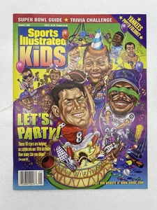 1999 Sports Illustrated For Kids Jan Let’s Party : Card Sheet Newsstand HG - Picture 1 of 6