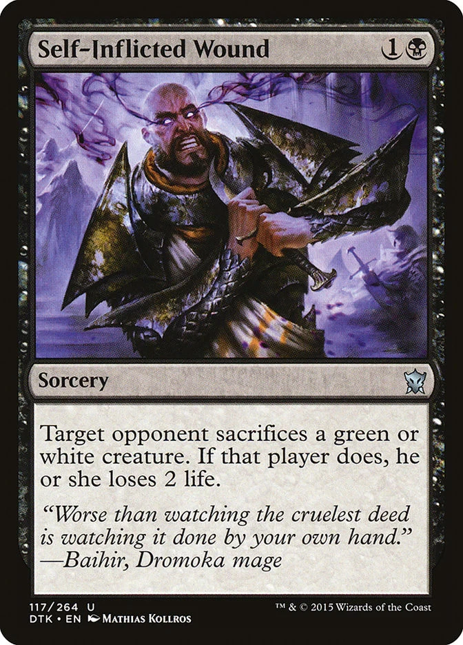 Self-Inflicted Wound [Dragons of Tarkir] Near Mint - Image 1 of 1
