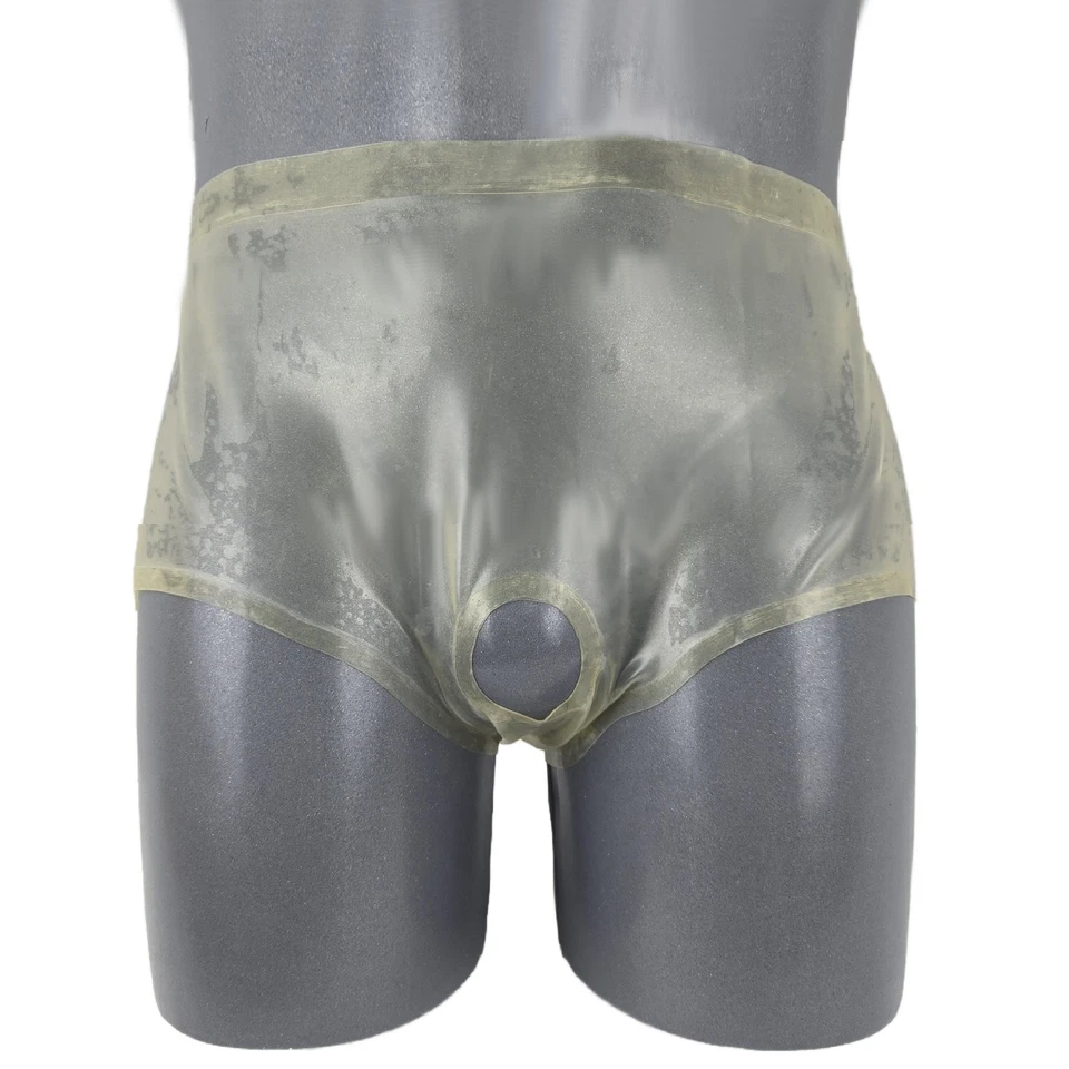 Latex Slip ouvert transparent (XL) - Bild 1 von 4