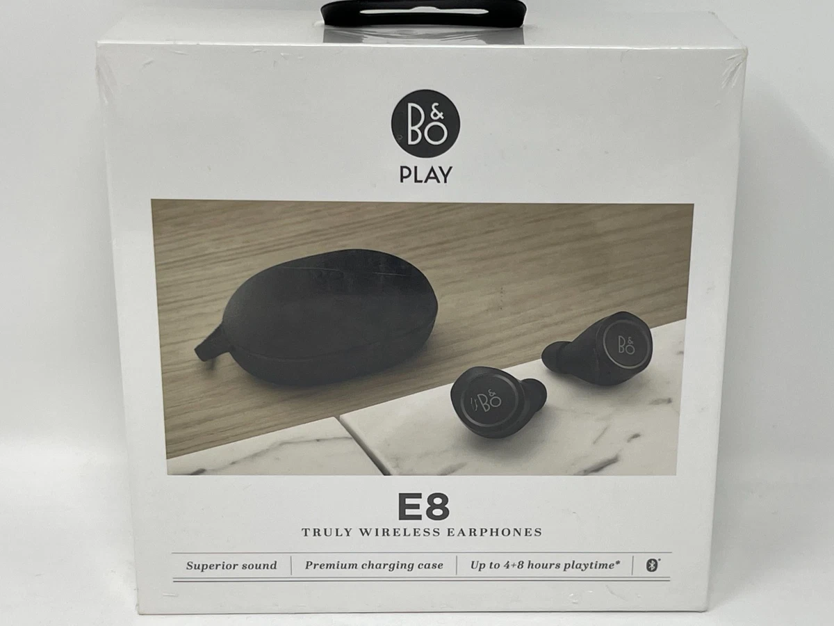 新品未使用品　Beoplay E8 ブラック B&O PLAY Beoplay E8 Black (ブラック) ワイヤレスイヤホン Bluetooth