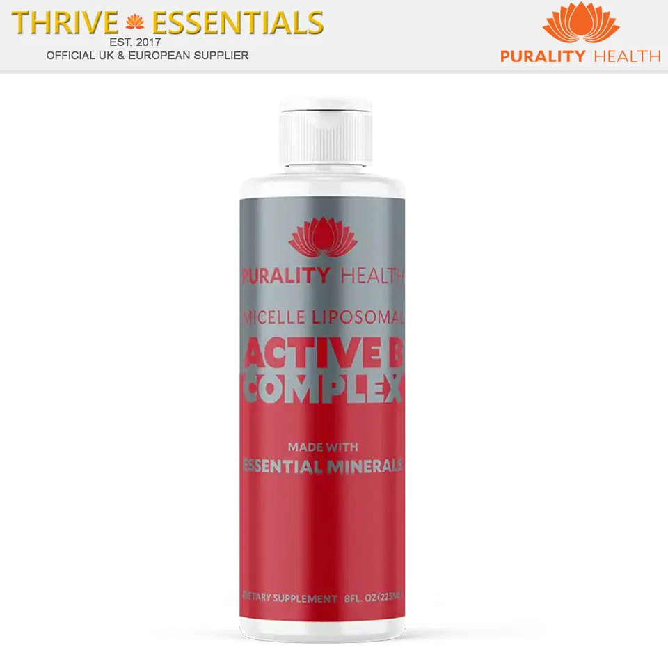 Micelle Liposomal Active B Complex - By Purality Health PuraTHRIVE - Image 1 of 4