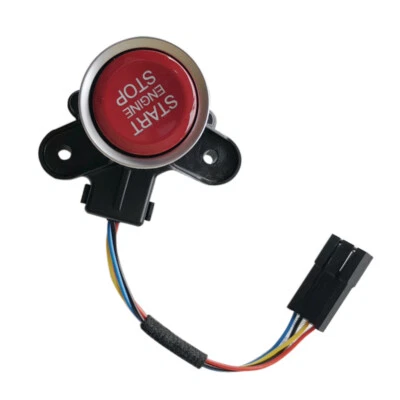 Dash Engine Igntion START STOP Switch Red Button for 2017-2024 Alfa Romeo Giulia Foto 1 de 4