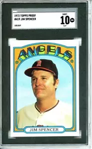 1972 Topps #419 Jim Spencer 7 Karten progressiver Beweis. 33a - Bild 1 von 10