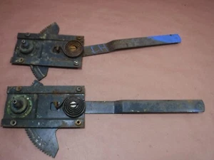 Jeep Wrangler YJ Cj7 76-90 Full Hard Door Window Regulators Driver Passenger OEM - Picture 1 of 12
