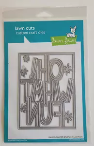 Lawn Fawn Oh What Fun Die articolo nuovo con scatola #LF2972 - Foto 1 di 6