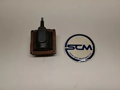 1986-93 Ford Mustang 5.0 V8 Ignition Coil Motorcraft OEM 87 88 89 90 91 92 - Image 1 of 4
