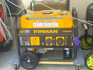 Firman P03503 Recoil Start 120V 4450 / 3550W Single fuel Portable Ge (TDW038317) - Picture 1 of 5
