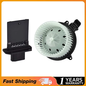 HVAC Blower Motor and Resistor Front Fit For 2009 2010 2011 2012-2014 Ford F-150 - Picture 1 of 16