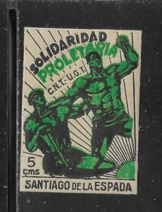 SPAIN   SANTIAGO DE LA ESPANA       SOFIMA #3    MLH     SPANISH CIVIL WAR - Picture 1 of 1