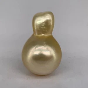 South Sea Pearl Golden 12.8mm x 12.9mmX20, 3.42gr - Picture 1 of 8