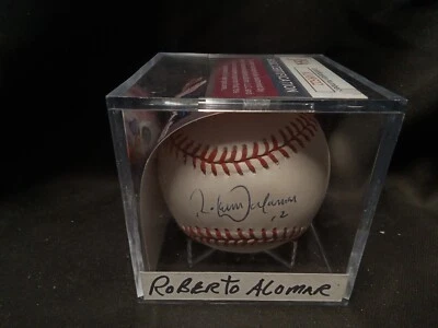 Roberto Alomar Autographed 1992 World Series Signed Baseball JSA COA BB # - Image 1 of 4