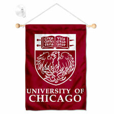 Chicago Maroons Mini Window Banner Hanging with Suction Cup