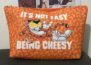 Cheetos Chester Cheetah Large Orange Cosmetics Toiletries Bag New - NWT - Picture 1 of 4