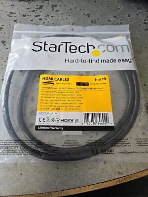StarTech.com 1m (3.3 ft) Mini HDMI to DVI Cable - DVI-D to HDMI Cable New - Image 1 of 2